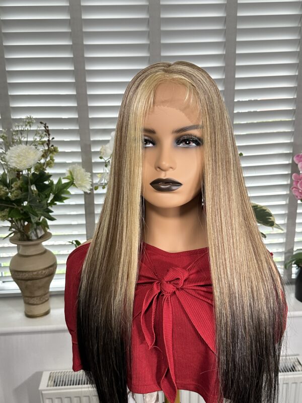 Lisa 13 x7 Free part synthetic front lace wig - Image 2