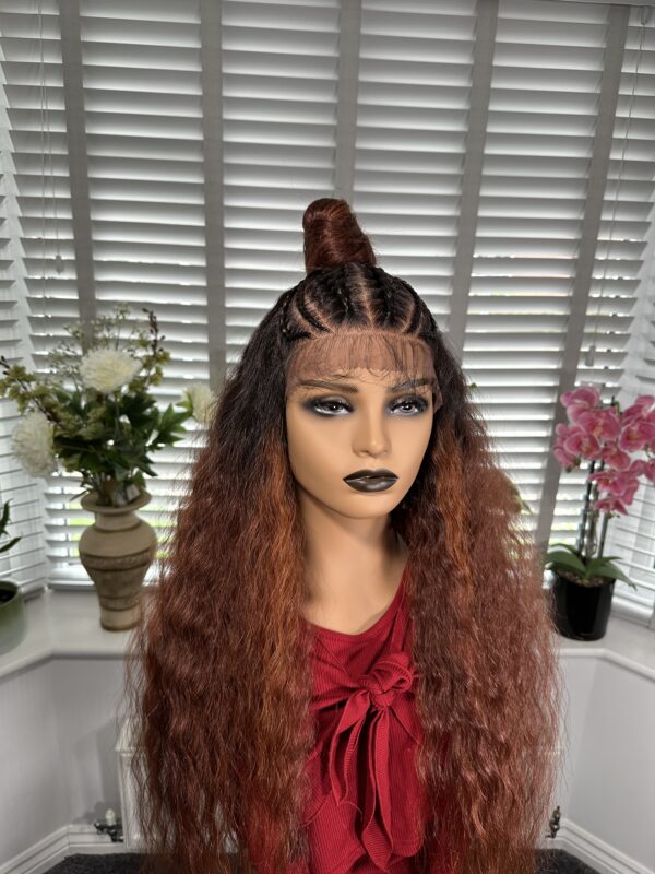 Keisha 13 x 7Free part synthetic front lace wig - Image 3