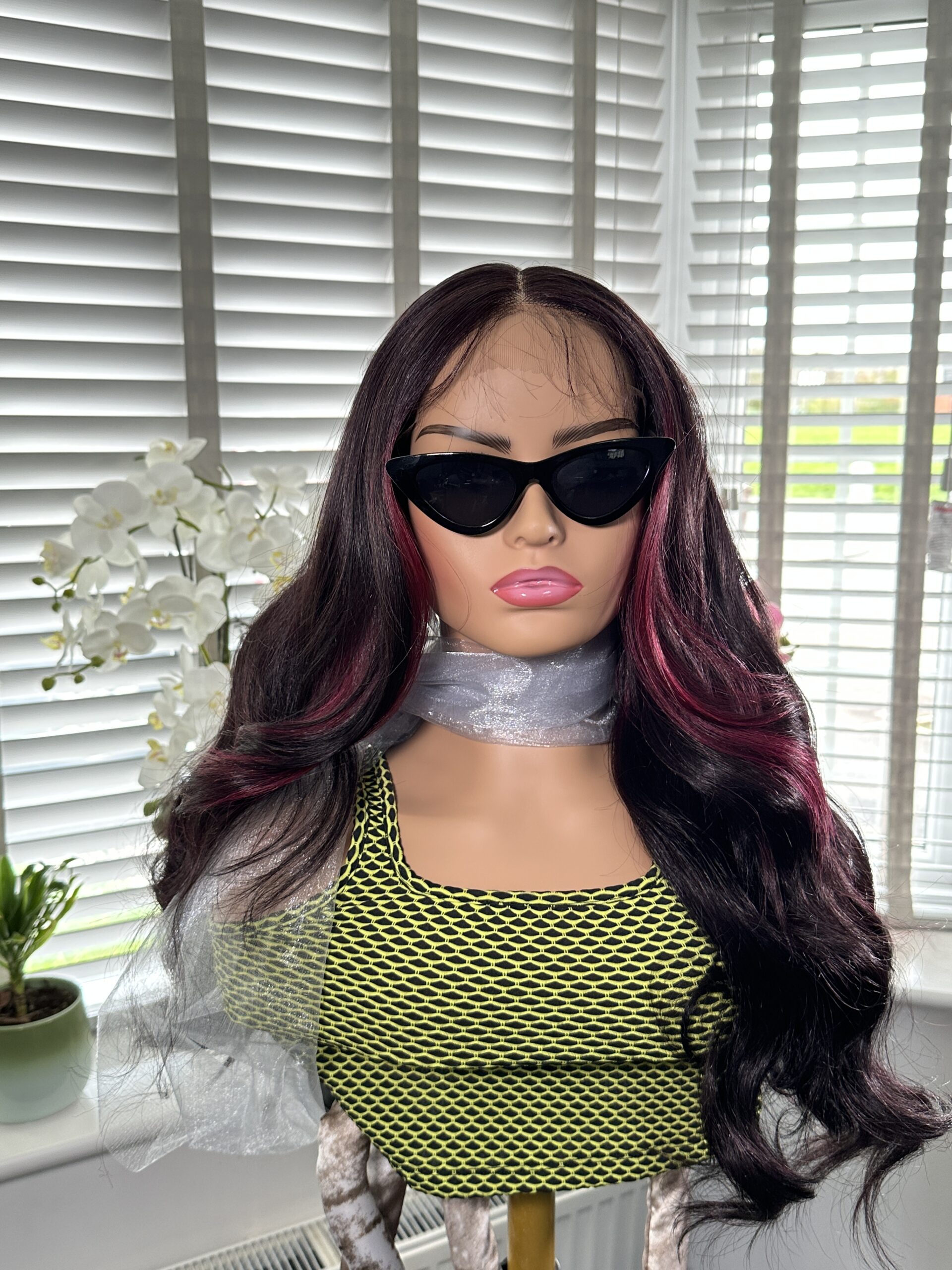 April 13×7 Free Part Synthetic Lace Front Wig