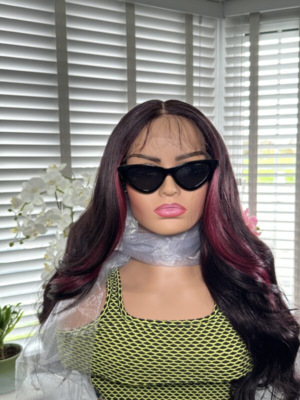 April 13x7 Free Part Synthetic Lace Front Wig - Image 4