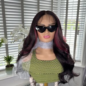 April 13×7 Free Part Synthetic Lace Front Wig